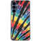 Liquid Blue Tie Dye - Rainbow Galaxy A55 5G Clear Case