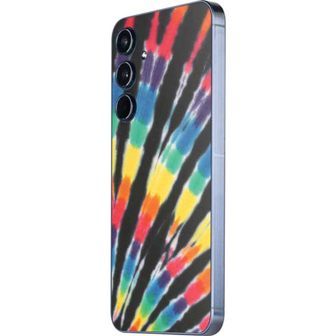 Liquid Blue Tie Dye - Rainbow Galaxy A55 5G Skin