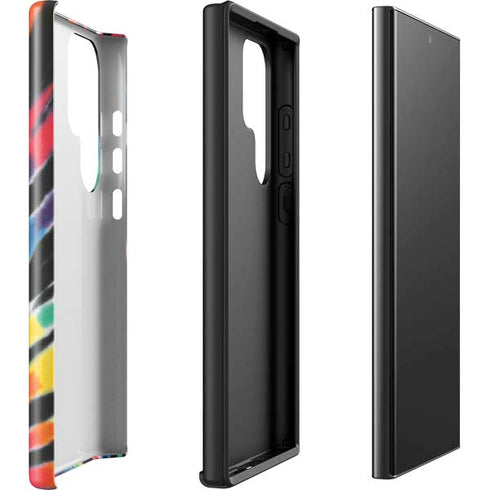 Liquid Blue Tie Dye - Rainbow Galaxy S23 Ultra Pro Case