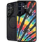 Liquid Blue Tie Dye - Rainbow Galaxy S25 Kickstand Case