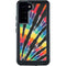 Liquid Blue Tie Dye - Rainbow Galaxy S24 Plus Waterproof Case