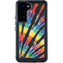 Liquid Blue Tie Dye - Rainbow Galaxy S24 Plus Waterproof Case