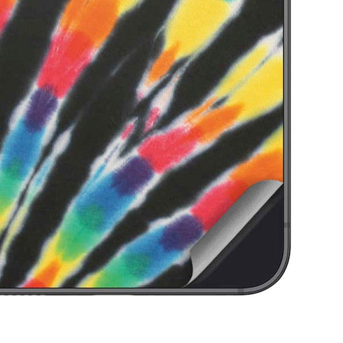 Liquid Blue Tie Dye - Rainbow Galaxy S24 Skin