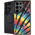 Liquid Blue Tie Dye - Rainbow Galaxy S24 Ultra Kickstand Case