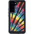 Liquid Blue Tie Dye - Rainbow Galaxy S24 Waterproof Case
