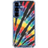Liquid Blue Tie Dye - Rainbow Galaxy S25 Plus Clear Case