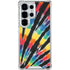 Liquid Blue Tie Dye - Rainbow Galaxy S25 Ultra Clear Case