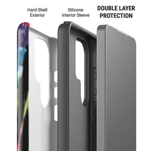 Liquid Blue Tie Dye - Rainbow Galaxy S26 Ultra Impact Case