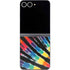 Liquid Blue Tie Dye - Rainbow Galaxy Z Flip6 Skin