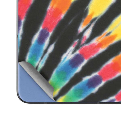 Liquid Blue Tie Dye - Rainbow Galaxy Z Fold5 5G Skin