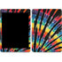 Liquid Blue Tie Dye - Rainbow iPad Skins