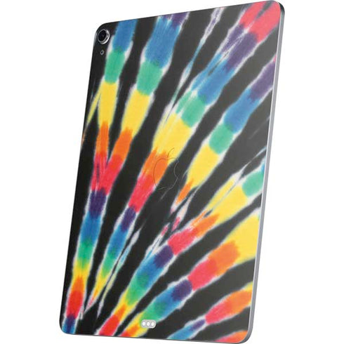 Liquid Blue Tie Dye - Rainbow Apple iPad Air Skin
