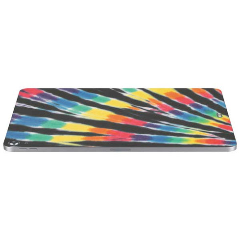 Liquid Blue Tie Dye - Rainbow Apple iPad Air Skin
