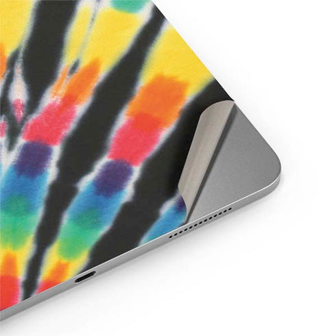 Liquid Blue Tie Dye - Rainbow Apple iPad Air Skin
