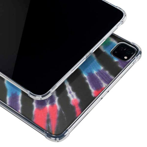 Liquid Blue Tie Dye - Rainbow iPad Cases
