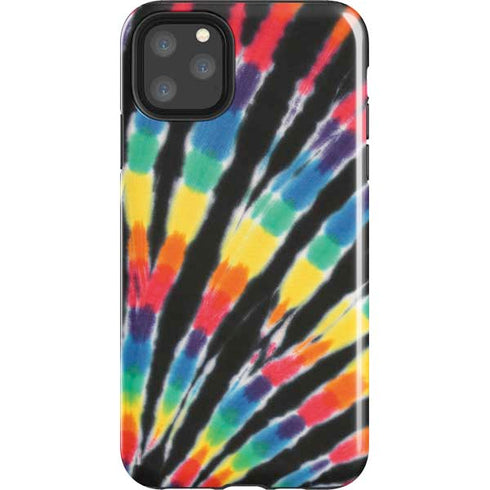 Liquid Blue Tie Dye - Rainbow iPhone Cases