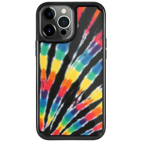 Liquid Blue Tie Dye - Rainbow iPhone Cases