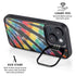 Liquid Blue Tie Dye - Rainbow iPhone 15 Kickstand Case