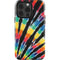 Liquid Blue Tie Dye - Rainbow iPhone 15 Pro Impact Case