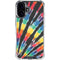 Liquid Blue Tie Dye - Rainbow iPhone 16 Clear Case