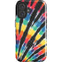 Liquid Blue Tie Dye - Rainbow iPhone 16 Plus Impact Case