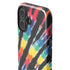 Liquid Blue Tie Dye - Rainbow iPhone 16 Plus Impact Case
