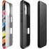 Liquid Blue Tie Dye - Rainbow iPhone 16 Plus Impact Case