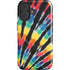 Liquid Blue Tie Dye - Rainbow iPhone 16 Plus Magsafe Impact Case
