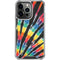Liquid Blue Tie Dye - Rainbow iPhone 16 Pro Clear Case