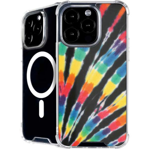 Liquid Blue Tie Dye - Rainbow iPhone 16 Pro MagSafe Case