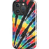 Liquid Blue Tie Dye - Rainbow iPhone 16 Pro Magsafe Impact Case