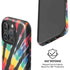 Liquid Blue Tie Dye - Rainbow iPhone 16 Pro Magsafe Impact Case
