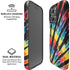 Liquid Blue Tie Dye - Rainbow iPhone 16 Pro Magsafe Impact Case