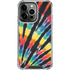 Liquid Blue Tie Dye - Rainbow iPhone 16 Pro Max Clear Case