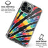 Liquid Blue Tie Dye - Rainbow iPhone 16 Pro Max Clear Case