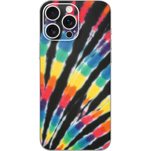 Liquid Blue Tie Dye - Rainbow iPhone 16 Pro Max Skin