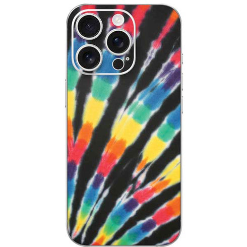 Liquid Blue Tie Dye - Rainbow iPhone 16 Pro Skin