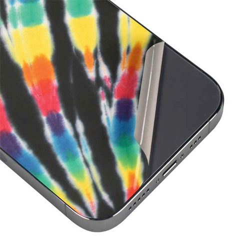 Liquid Blue Tie Dye - Rainbow iPhone 16 Pro Skin
