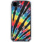 Liquid Blue Tie Dye - Rainbow iPhone 16e Clear Case