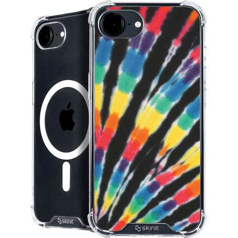 Liquid Blue Tie Dye - Rainbow iPhone 16e MagSafe Case