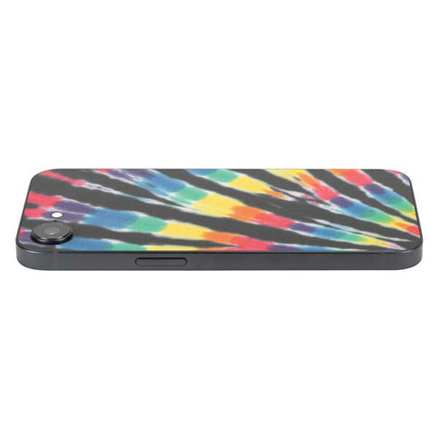 Liquid Blue Tie Dye - Rainbow iPhone 16e Skin