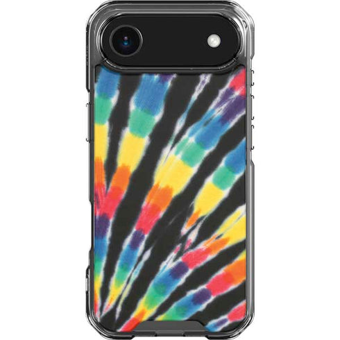 Liquid Blue Tie Dye - Rainbow iPhone 17 Air Clear Case