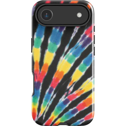 Liquid Blue Tie Dye - Rainbow iPhone 17 Air Impact Case
