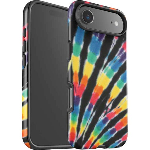 Liquid Blue Tie Dye - Rainbow iPhone 17 Air Impact Case