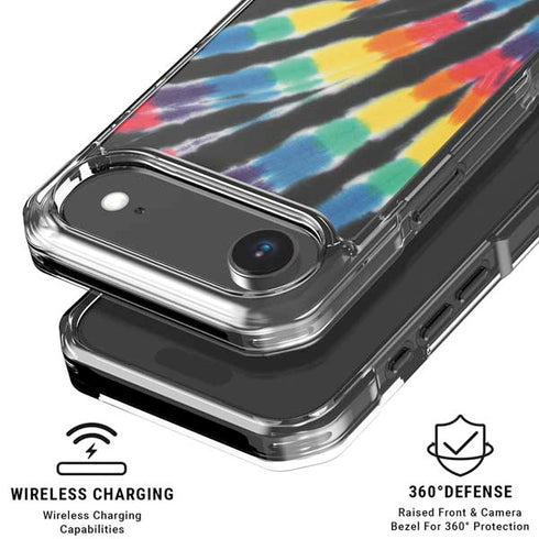Liquid Blue Tie Dye - Rainbow iPhone 17 Air MagSafe Case