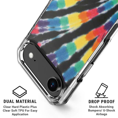 Liquid Blue Tie Dye - Rainbow iPhone 17 Air MagSafe Case