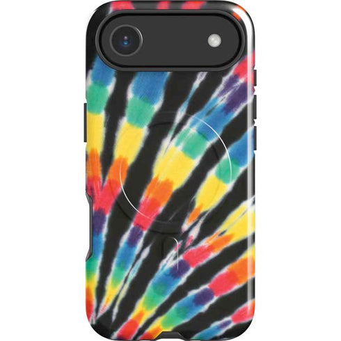 Liquid Blue Tie Dye - Rainbow iPhone 17 Air Magsafe Impact Case