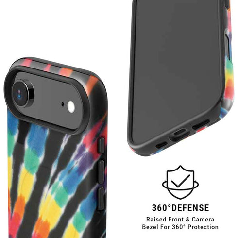 Liquid Blue Tie Dye - Rainbow iPhone 17 Air Magsafe Impact Case
