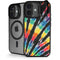 Liquid Blue Tie Dye - Rainbow iPhone 17 Kickstand Case