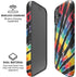 Liquid Blue Tie Dye - Rainbow iPhone 17 Magsafe Impact Case